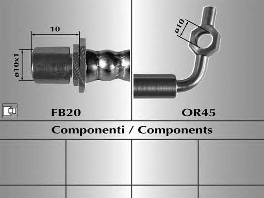 Malo 80137 Brake Hose 80137