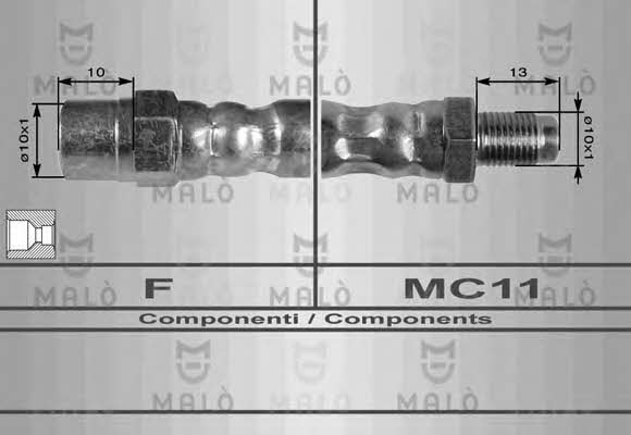 Malo 8036 Brake Hose 8036