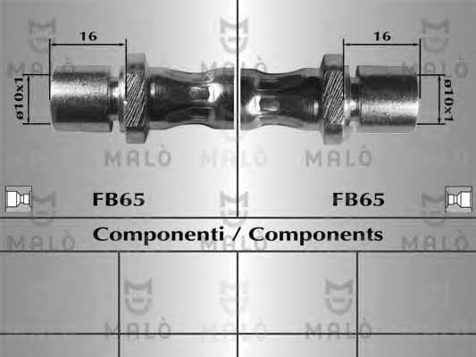 Malo 80382 Brake Hose 80382