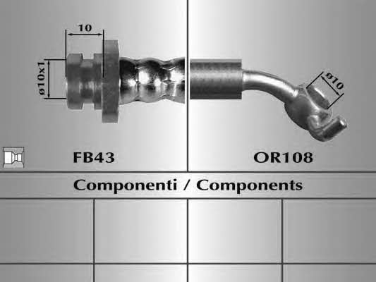 Malo 80685 Brake Hose 80685