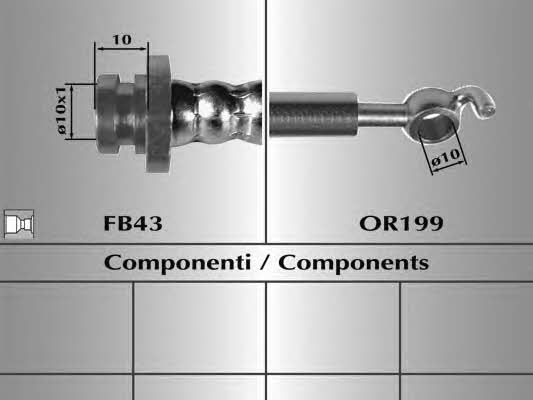 Malo 80689 Brake Hose 80689