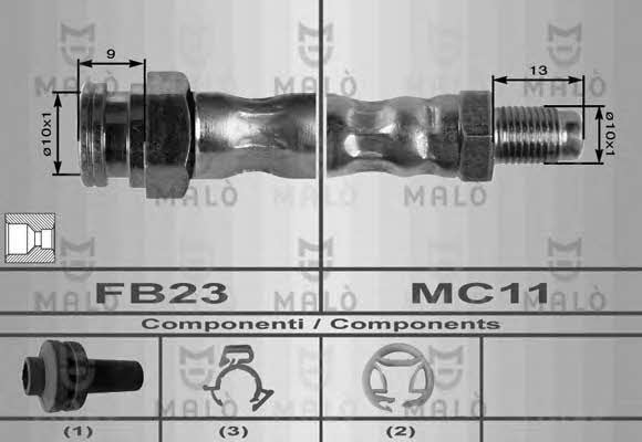 Malo 8403 Brake Hose 8403