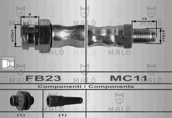 Malo 8481 Brake Hose 8481