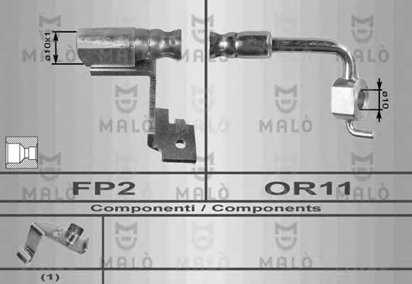 Malo 8579 Brake Hose 8579