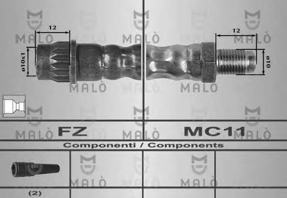 Malo 8641 Brake Hose 8641