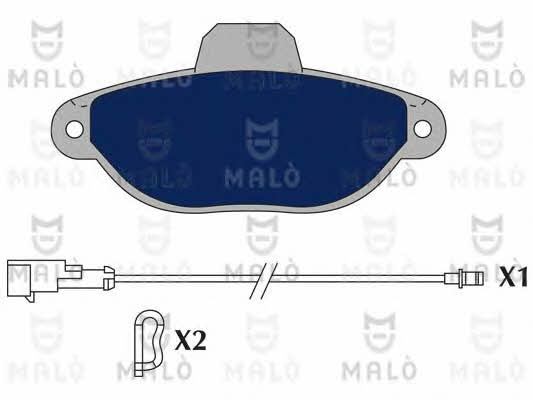 Malo 1050913 Brake Pad Set, disc brake 1050913