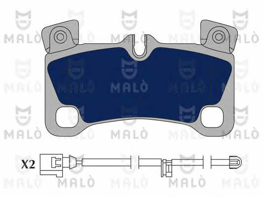 Malo 1051037 Brake Pad Set, disc brake 1051037