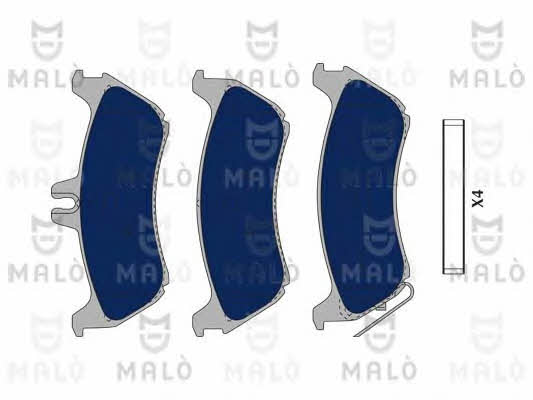 Malo 1050618 Brake Pad Set, disc brake 1050618