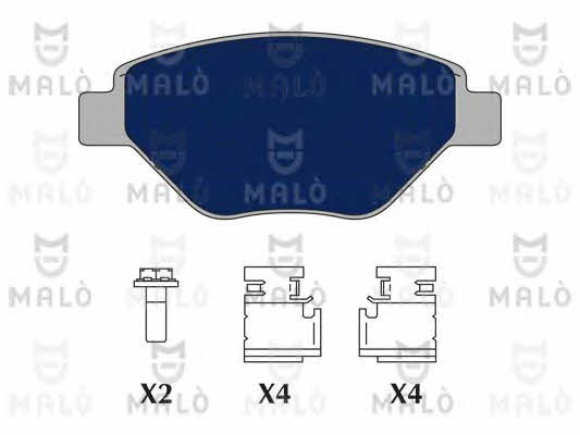 Malo 1050677 Brake Pad Set, disc brake 1050677
