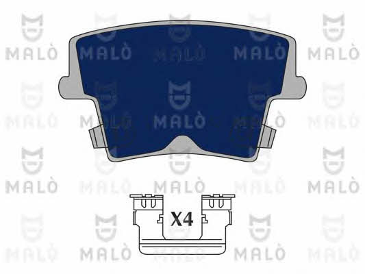 Malo 1051072 Brake Pad Set, disc brake 1051072
