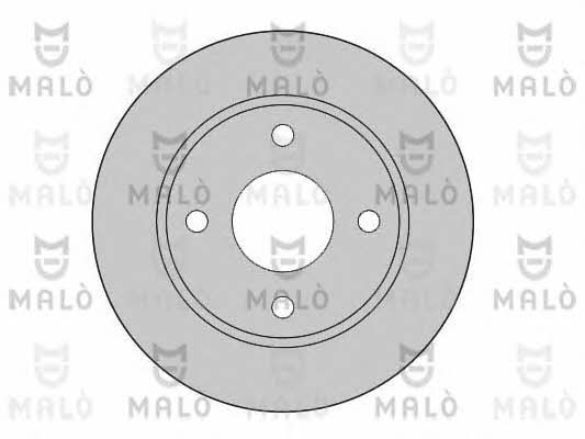 Malo 1110012 Unventilated front brake disc 1110012