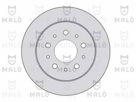Malo 1110047 Rear brake disc, non-ventilated 1110047