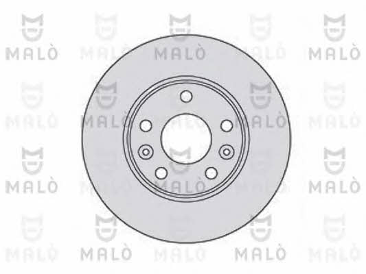 Malo 1110146 Front brake disc ventilated 1110146