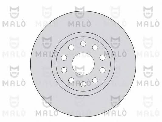 Malo 1110206 Front brake disc ventilated 1110206