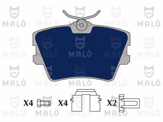 Malo 1050763 Brake Pad Set, disc brake 1050763