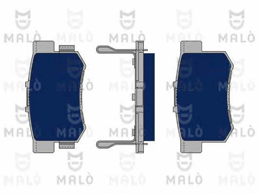Malo 1050048 Brake Pad Set, disc brake 1050048