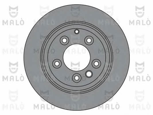 Malo 1110308 Rear ventilated brake disc 1110308