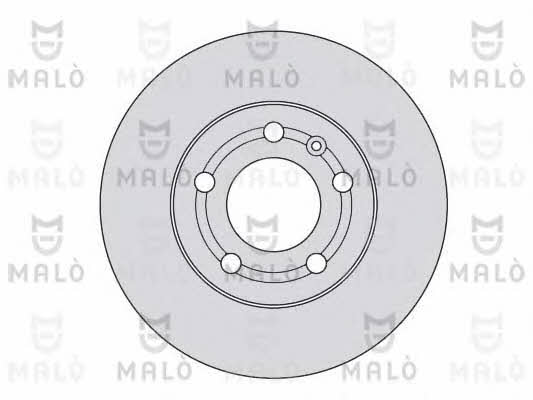 Malo 1110163 Front brake disc ventilated 1110163