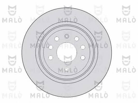 Malo 1110078 Rear ventilated brake disc 1110078