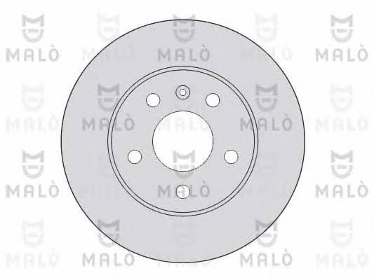 Malo 1110022 Rear brake disc, non-ventilated 1110022