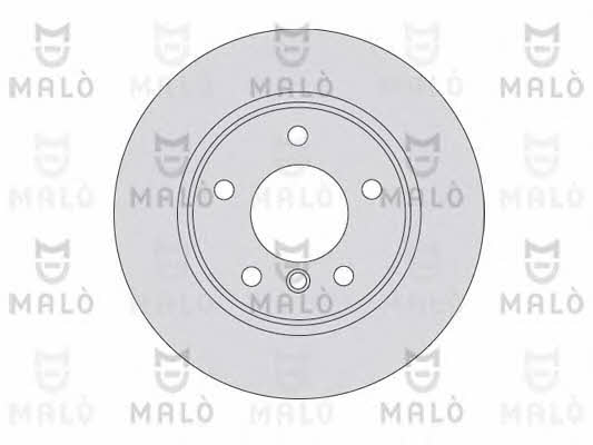 Malo 1110048 Rear brake disc, non-ventilated 1110048
