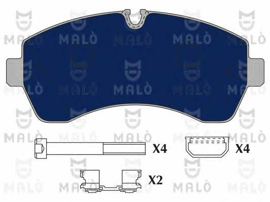 Malo 1050619 Brake Pad Set, disc brake 1050619