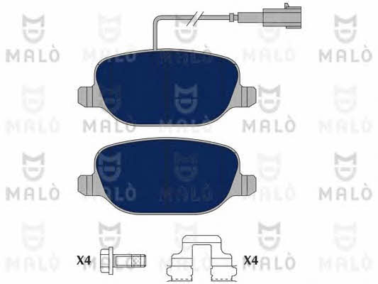 Malo 1051114 Brake Pad Set, disc brake 1051114