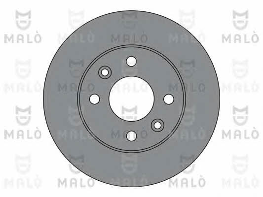 Malo 1110265 Unventilated front brake disc 1110265