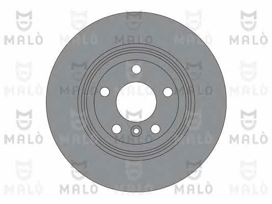 Malo 1110238 Rear brake disc, non-ventilated 1110238