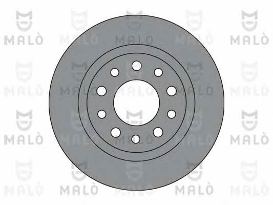 Malo 1110277 Rear brake disc, non-ventilated 1110277