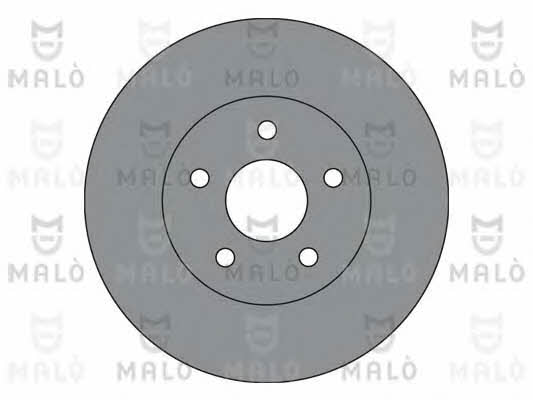 Malo 1110280 Rear brake disc, non-ventilated 1110280
