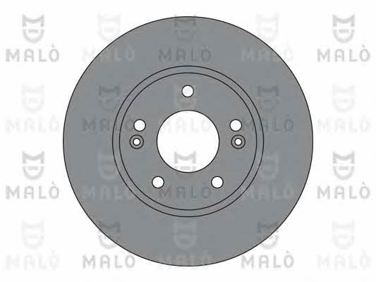 Malo 1110342 Front brake disc ventilated 1110342