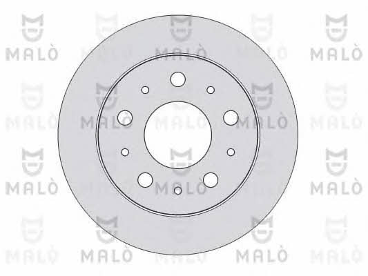 Malo 1110037 Rear brake disc, non-ventilated 1110037