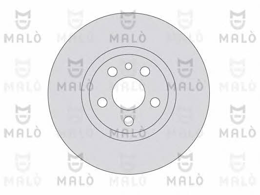 Malo 1110064 Front brake disc ventilated 1110064
