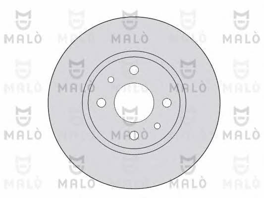 Malo 1110207 Front brake disc ventilated 1110207
