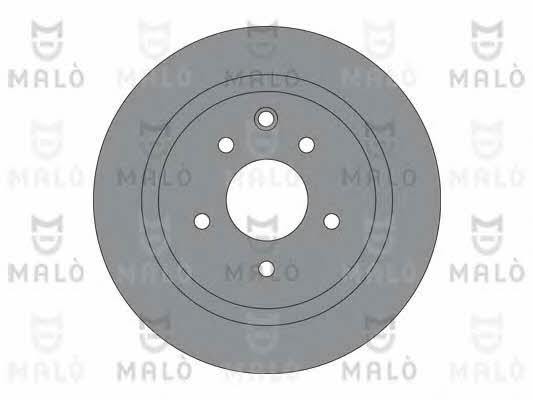 Malo 1110243 Rear brake disc, non-ventilated 1110243