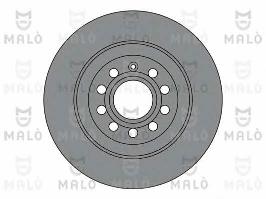Malo 1110248 Rear brake disc, non-ventilated 1110248