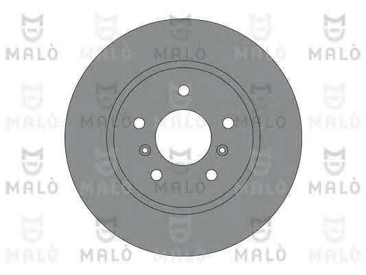 Malo 1110225 Rear brake disc, non-ventilated 1110225