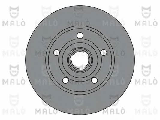 Malo 1110229 Rear brake disc, non-ventilated 1110229