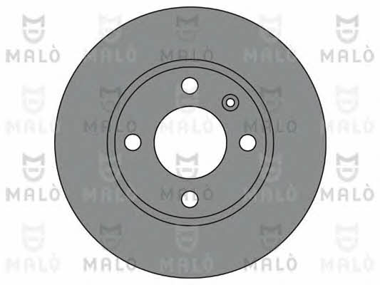 Malo 1110236 Unventilated front brake disc 1110236