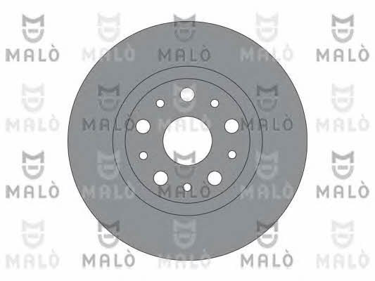 Malo 1110237 Rear brake disc, non-ventilated 1110237
