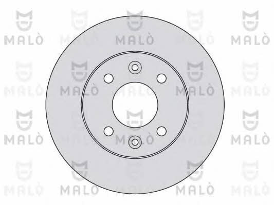 Malo 1110005 Unventilated front brake disc 1110005