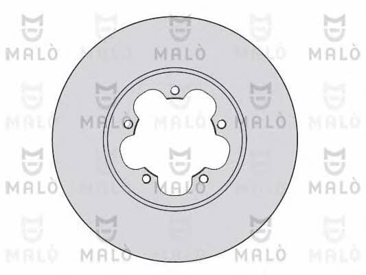 Malo 1110121 Front brake disc ventilated 1110121