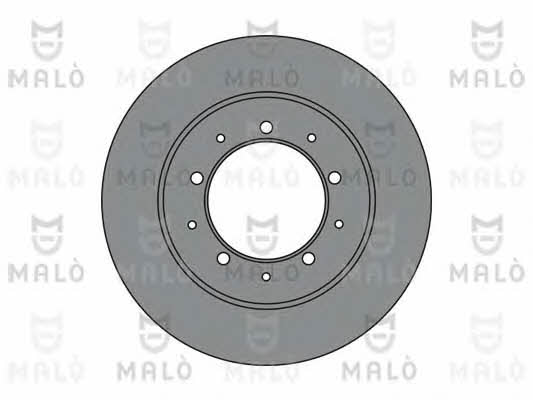 Malo 1110227 Rear brake disc, non-ventilated 1110227