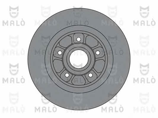 Malo 1110464 Rear brake disc, non-ventilated 1110464