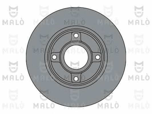 Malo 1110465 Rear brake disc, non-ventilated 1110465