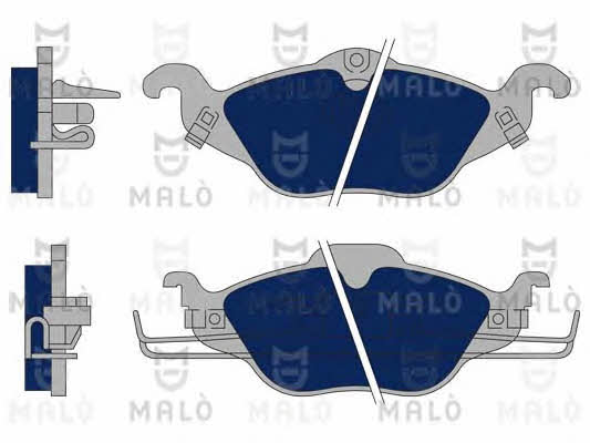 Malo 1050404 Brake Pad Set, disc brake 1050404