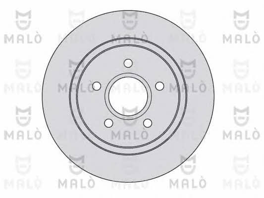 Malo 1110036 Rear brake disc, non-ventilated 1110036