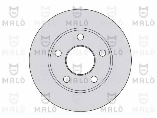 Malo 1110008 Rear brake disc, non-ventilated 1110008