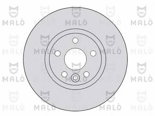 Malo 1110115 Front brake disc ventilated 1110115